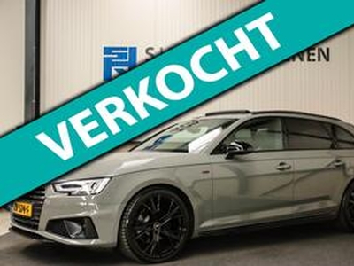 Audi A4 Avant 40 2.0TFSI S line Black Edition Facelift 190pk S-Tronic 1e|Panoramadak|Virtual Cockpit|Leder|LED Matrix|Camera|Black