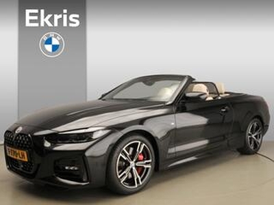 BMW 4-SERIE Cabrio 430i M-Sportpakket / LED / Leder / Navigatie / Sportstoelen / Keyles go / Windscherm / DAB / Harman-kardon sound / Alu 18 inch