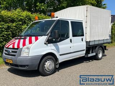 Ford TRANSIT 350M dubbele cabine Huif Laadklep