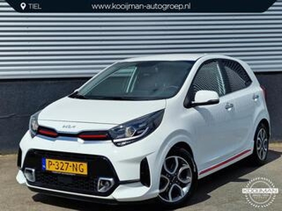 KIA PICANTO 1.0 DPi GT-Line Nieuw geleverd & onderhouden, Navigatie, Lederen bekleding, Privacy glass, Smart Key, GT-line Accenten, 15