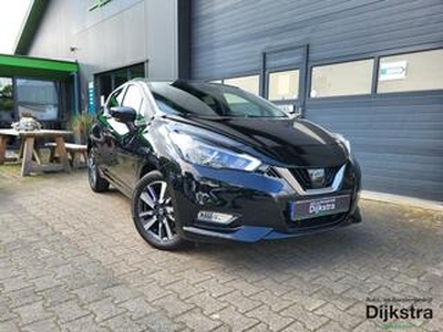 Nissan MICRA 1.0 IG-T N-Connecta AppleCarPlay/AndroidAuto/ Achteruit rij camera/ automatisch geregelde airco/ zeer luxe uitgevoerd.