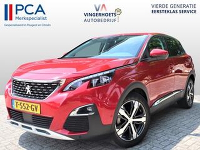 Peugeot 3008 130 PK * Automaat * EAT6 * Luxe Allure * Navigatie * 1/2 Leder * Keyless Start * Parkeer Camera voor en achter * L.M. Velgen *