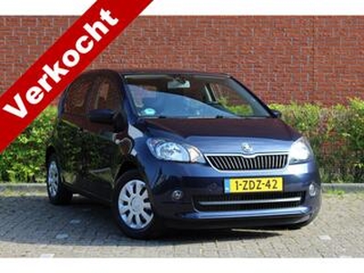 Skoda CITIGO 1.0 60pk Greentech Sprint | NL-auto | 5 deuren | Cruise control | Airco | Elek. ramen | Centr. deurvergr. | Metallic lak |