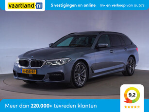 BMW 5 Serie TOURING 530d xDrive M Sport High Exec. [ Pano HUD 360°cam HiFi ]