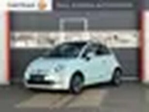 Fiat 500 1.2 8v 51kW Lounge Glazen dak Navi Parkeer sensor