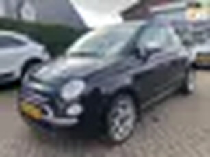 Fiat 500 1.2 Lounge Bj 2008 Airco Panoramadak APK TOT 09-2025, Inruil is mogelijk