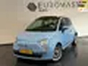 Fiat 500 C 0.9 TwinAir Lounge Navi Cabrio Halfleer Airco Pdc Nieuwe Apk