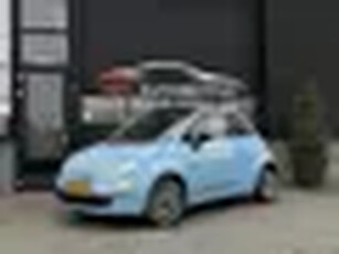 Fiat 500 C 0.9 TwinAir Turbo Automaat Bruin Leder Xenon Parkeersensoren Cabriolet Klimaatr