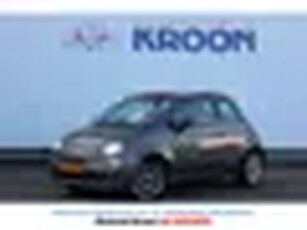 Fiat 500 C 1.2 Lounge, Cabrio, Automaat, Half leder