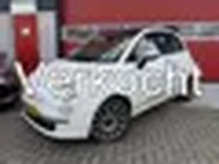 Fiat 500C 0.9 TwinAir Turbo Lounge ROOD LEER / XENON / CLIMA / PDC / BLUETOOTH / ELEK RAMEN / NL-AU