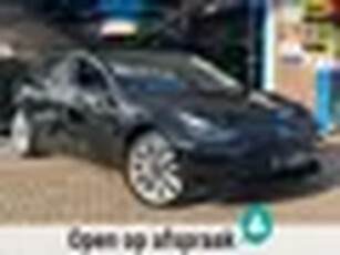 Tesla Model 3 Long Range AWD 75 kWh 2019 ZWART NAVI LM NAP