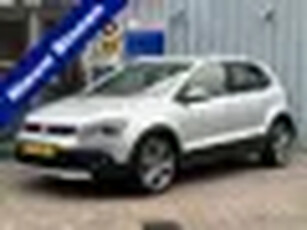 Volkswagen Polo 1.4-16V Cross. HOOGZITTER NAVIGATIE AIRCO