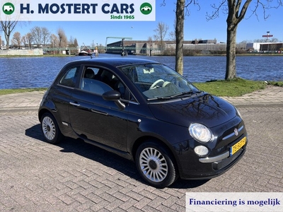 Fiat 500 1.2 Lounge * CNG * PANORAMA * LEDER * NIEUWE APK *