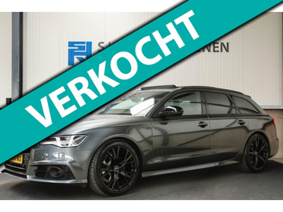 Audi A6 Avant 1.8 TFSI ultra Sport S-Line Automaat 190pk! 1e Eig|DLR|Panoramadak|Lederen sportstoelen|LED Matrix|20inch|360|Black