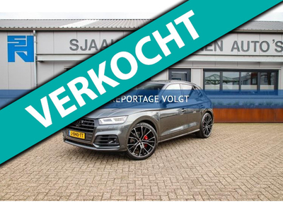 Audi Q5 3.0TFSI SQ5 Quattro S-Line 354pk Automaat 1e Eig|DLR|Kuipstoelen|Panoramadak|Virtual Cockpit|Luchtvering|Black Pack|22inch