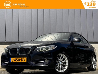 BMW 2 Serie Coupé 220i 184PK Sportline LED Climate Stoelverwarming Bluetooth