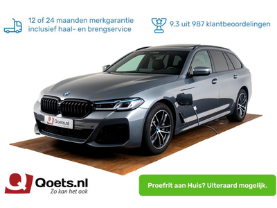 BMW 5-serie Touring 530e High Executive M Sportpakket - Panoramadak - Comfort Access - Laserlight - Parking Assistant - Driving Assistant Pro - Hifi system - Head-up Display