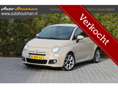 Fiat 500 0.9 TwinAir Turbo 500S AUTOMAAT|AIRCO|LEDER|PDC|TRHK|LMV|1e EIGENAAR