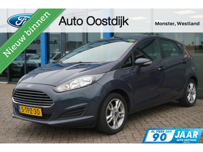 Ford Fiesta 1.0 EcoBoost Style 100PK 5DRS NIEUWE DISTRIBUTIERIEM Airco Trekhaak Centrale Deurvergrendeling Elek. Ramen LM Velgen *Dealer Onderhouden*