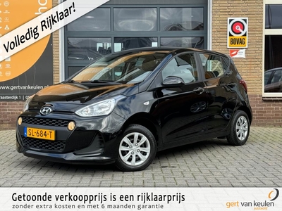 HYUNDAI I10 1.0I COMFORT 5-DEURS AIRCO/NAVI/CARPLAY/NL-AUTO