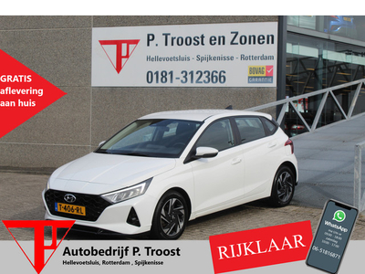 Hyundai i20 1.0 T-GDI Premium Automaat/Navigatie/Stoelverwarming/LED/Keyless/Climate control/DAB/Apple carplay/Achteruitrijcamera/Parkeersen