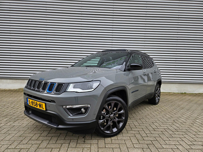 Jeep Compass 4xe 240 Plug-in Hybrid Electric S Panodak Leer Camera Memory Navi Elektr kofferbak