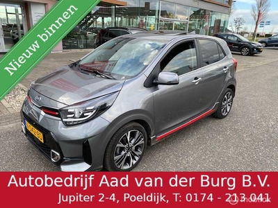 Kia Picanto 1.0 T-GDi 100pk GT-Line 5 zits Opendak ! Sport uitvoering, Full option , Stoel & Stuur verwarming , Nederlandse auto , 7 jaar Fabrieks garantie