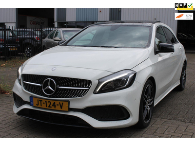 Mercedes-Benz A-klasse 180 AMG Aut. Leer Pano Navi Clima Cruise Nieuwstaat!