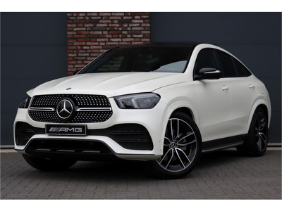 Mercedes-Benz GLE Coupé 350 de 4-MATIC AMG Line Aut9 | Luchtvering | Distronic+ | Stoelventilatie | Panoramadak | Burmester | Trekhaak | Surround Camera | Keyless Go | Leder | Rijassistentiepakket |