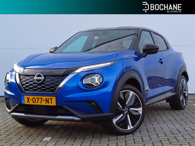 Nissan Juke 1.6 Hybrid 143 N-Design Automaat / Lichtmetalen Velgen / Parkeersensoren icm Camera / Navigatie / Cruise Control / Apple Carplay