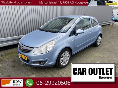 Opel Corsa 1.2-16V Enjoy met Airco, Cruise Control EN Nieuwe APK! – Inruil Mogelijk –