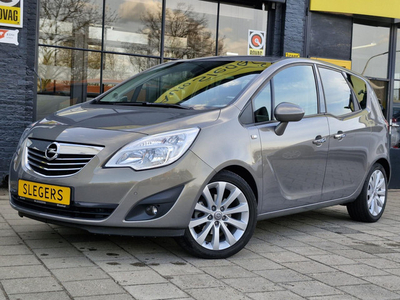 Opel Meriva 1.4 T Cosmo Automaat | Parkeersensoren | Navi | Tel | Climate Control | Cruise Control | Lichte Bekleding