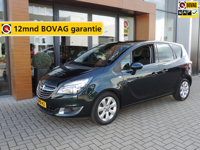 Opel Meriva 1.4 Turbo Cosmo+ | 1e Eig | Panodak | Leer+stoelverw | 16” | Cruise contr | PDC | Navi | ECC | Priv.glas