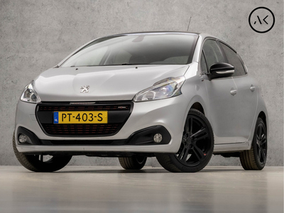 Peugeot 208 1.2 PureTech GT-line Sport (PANORAMADAK, APPLE CARPLAY, NAVIGATIE, CLIMATE, LEDER, CAMERA, SPORTSTOELEN, GETINT GLAS, CRUISE, DAB+, PARKEERSENSOREN, NIEUWSTAAT)