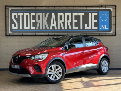 Renault Captur 1.0 TCe 92pk 2021, Evolution, Navi, Camera, Stoel, stuur, voorruitverwarming, 100% onderhouden!