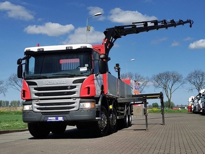 SCANIA P410 hiab 322 e-7 hipro