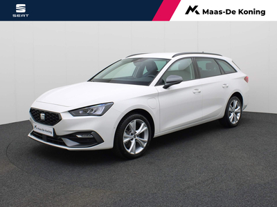 SEAT LEON Sportstourer 1.4TSI/204PK eHybrid PHEV FR DSG · Leder/stof · Trekhaak · Parkeersensoren + camera