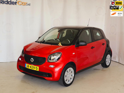 Smart Forfour 1.0 Pure|NAP|APK3-25|CRUISE|BLUETOOTH|AIRCO|ELEK RAMEN|2E EIG