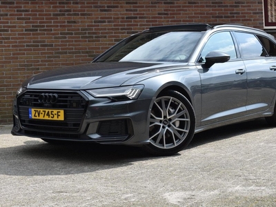 Audi A6 Avant 45 TDI quattro Design Pro Line Plus '18 Pano B&O Leder LED Inruil mogelijk