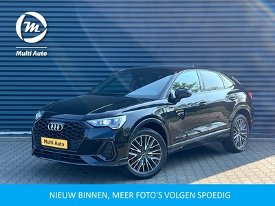 Audi Q3 Sportback 45 TFSI e Edition Plug in Hybrid 245 PK PHEV | Adaptive Cruise | Digitaal Dashboard | Led | Camera | Stoelverwarming | Zwart Optiek |