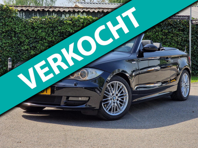 BMW 1-serie Cabrio 118i High Executive (NL-Auto / Automaat / Sportstoelen / Goed onderhouden)