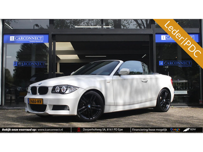 BMW 1-serie Cabrio 118i M Sport Edition 143pk |Leder|PDC|Cruise|Stoelverw|18''inch.