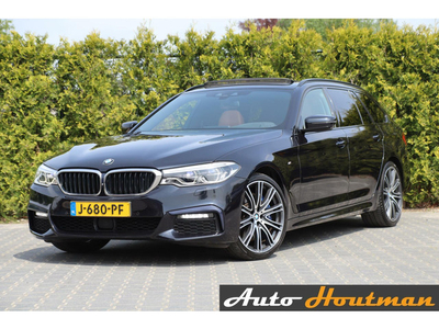 BMW 5-serie Touring 540i xDrive M Edition 341 PK High Executive Head Up|Pano|Softclose|Luchtvering|360 Camera|Trk Electr.|B&W|