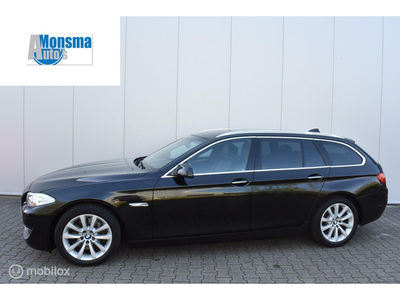 BMW 528i AUT. Touring High Exe 2013 Saphirschwarz Sportstoelen Leder Navi Xenon 18