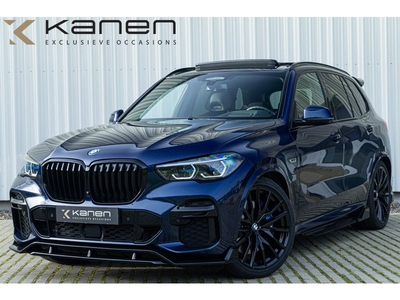 BMW X5 M-Sport 45e xDrive Panodak Luchtvering M stoelen Memory ACC Laser Vol !!!