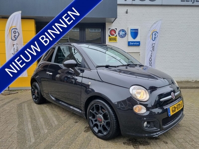 Fiat 500 0.9 TwinAir S + Parkeersens. + Airco + 4 Seasons + 16 inch