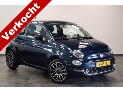 Fiat 500 1.0 Hybrid Dolcevita Navigatie, 16-LMV Panorama dak