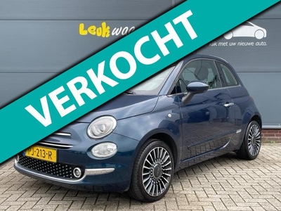 Fiat 500 1.2 Lounge *cruise *16 inch *airco *pano *VERKOCHT*