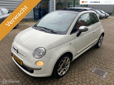 Fiat 500 1.4-16V 100pk Lounge|RIJKLAAR|PANO|LEER|NAV|CLIMATE