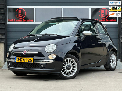 Fiat 500 C 0.9 TwinAir Lounge Half leder Airco Lmv NAP